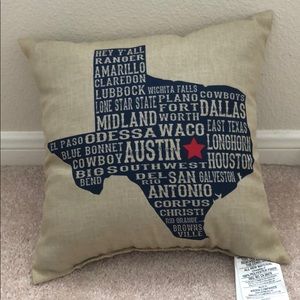 Texas pillows